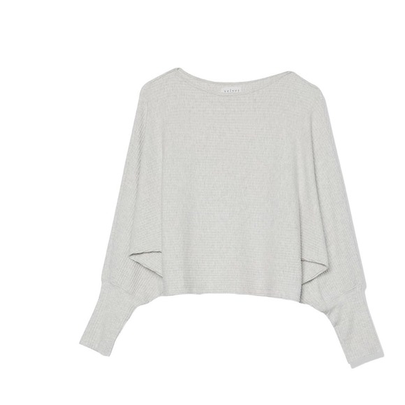Velvet by Graham & Spencer Tops - Velvet by Graham and Spencer Pepper Dolman Sleeve Lux Ribbed Top Plus Size 1X